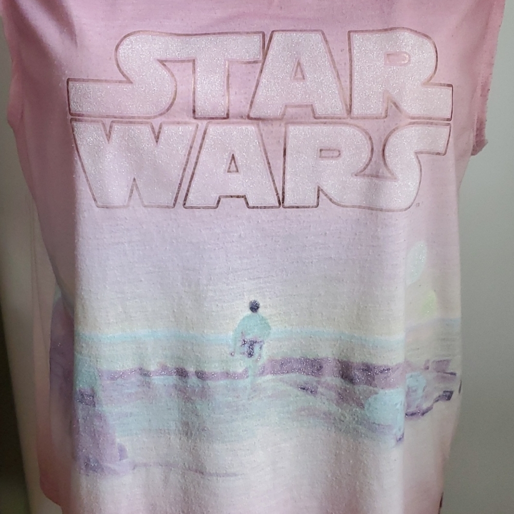 Star Wars Tattooine Sunset graphic top - Picture 2 of 13
